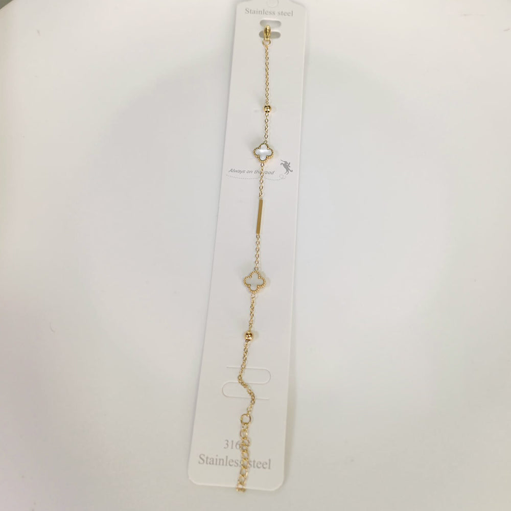 Tarohi Jewels Gold Plated Adjustable Bracelet
