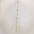 Tarohi Jewels Gold Plated Adjustable Bracelet