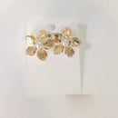 Tarohi Jewels Gold Plated Fancy Pearls Studs Earrings