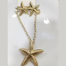 Tarohi Jewels Starfish Design Fancy Necklace Set