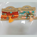 Tarohi Jewels Ethnic Beads Meenakari Evil Eye Charm Bracelet