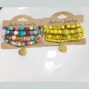 Tarohi Jewels Beach-Inspired Shell And Charm Beads Bracelet