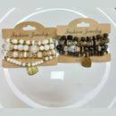 Tarohi Jewels Beach-Inspired Shell And Charm Beads Bracelet