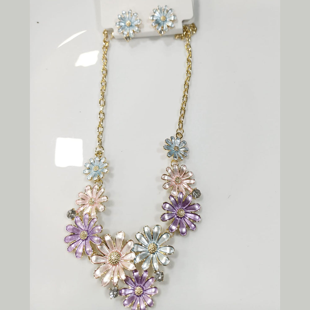 Tarohi Jewels Vibrant Multicolor Necklace Set Your New Style Obsession
