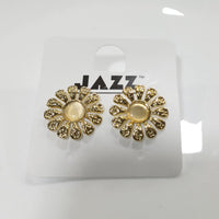 Tarohi Jewels Elegant Pota Stone Designer Stud Earrings