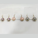 Tarohi Jewels Meenakari Flora Dangler Earrings