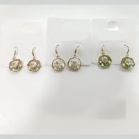 Tarohi Jewels Meenakari Flora Dangler Earrings