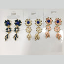Tarohi Jewels Meenakari Flora Dangler Earrings