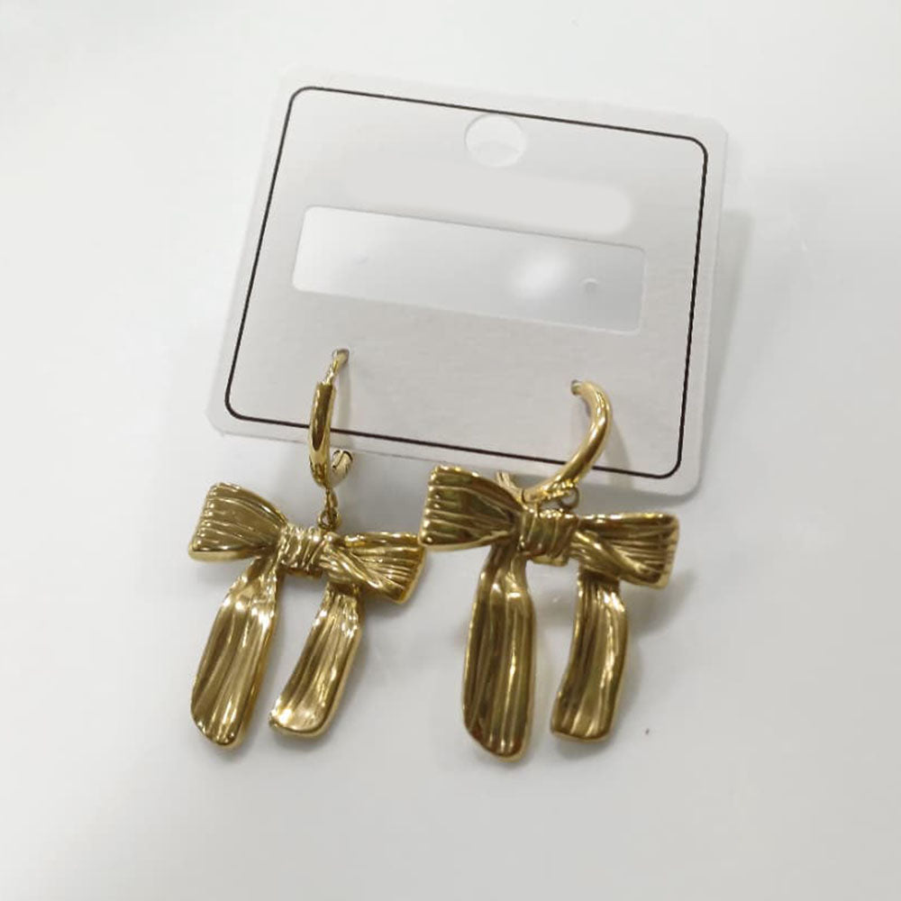 Tarohi Jewels Cute Bow Design Stud Earrings | Stylish Fashion Jewellery