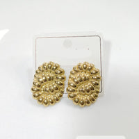 Tarohi Jewels Minimalist Gold Plated Trendy Stud Earrings 