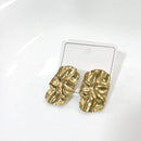 Tarohi Jewels Minimalist Gold Plated Trendy Stud Earrings 