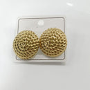 Tarohi Jewels Minimalist Gold Plated Trendy Stud Earrings 