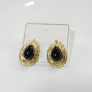 Tarohi Jewels Minimalist Gold Plated Trendy Pota Stud Earrings 