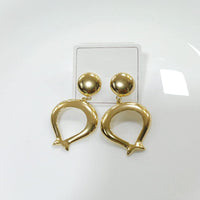 Tarohi Jewels Premium Gold Plated Statement Dangler Earrings