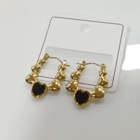 Tarohi Jewels Classic Gold Plated Hoop Earrings | Everyday Wear Jewellery