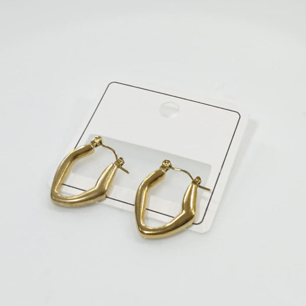 Tarohi Jewels Classic Gold Plated Hoop Earrings | Everyday Wear Jewellery