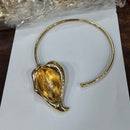 Tarohi Jewels Beautiful Leaf Necklace 