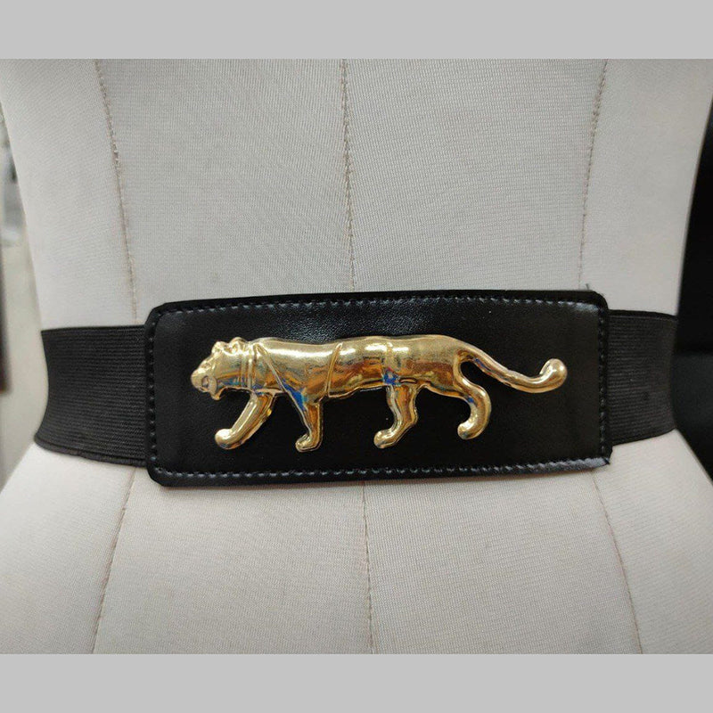 Shivam Fashion Metal Elastic Stretchy Fancy Jaguar Kamarband / Belt