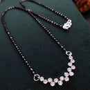 Aamrapali Silver Plated Austrian Stone Manglasutra