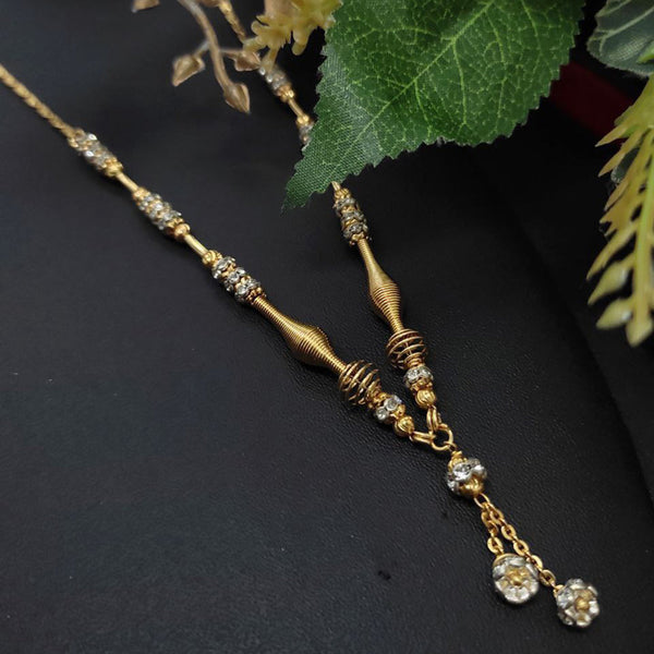 Aamrapali Gold Plated Austrian Stone Necklace Set