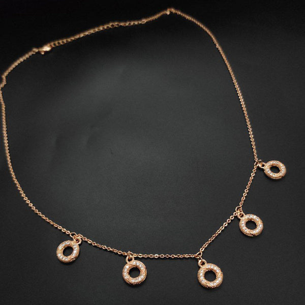 Aamrapali  Rose Gold Plated Chain