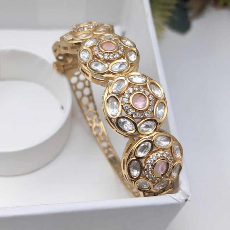 Aamrapali Gold Plated AD Openable Bangle