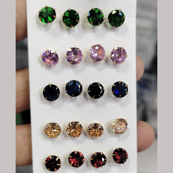 Aamrapali Crystal Stone Stud Earrings