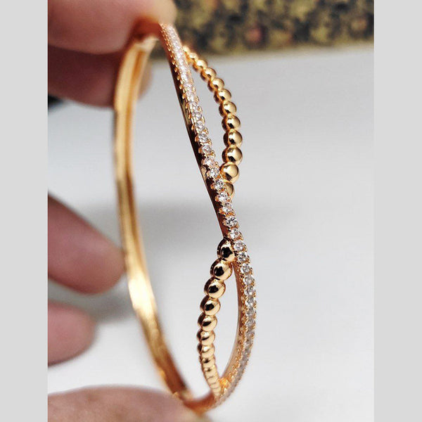 Aamrapali Gold Plated American Diamond Bangle