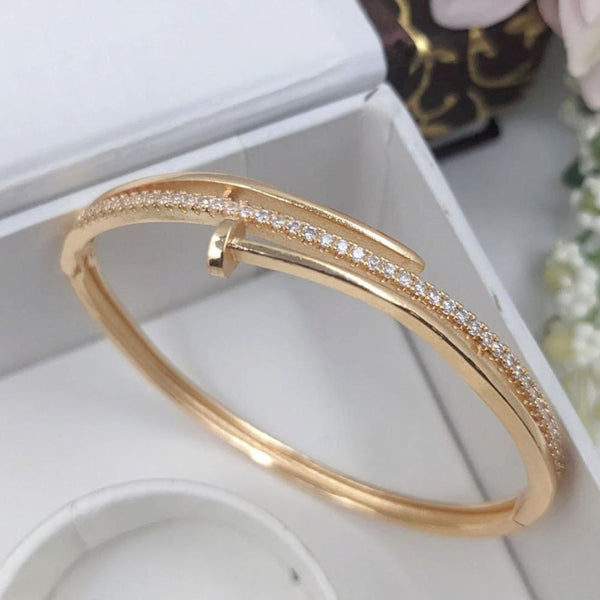 Aamrapali Gold Plated American Diamond Bangle