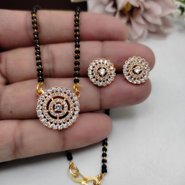 Aamrapali Gold Plated Austrian Stone Manglasutra