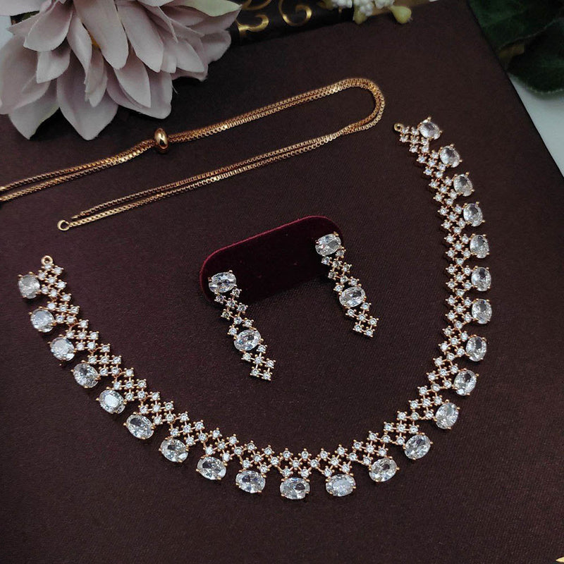 Aamrapali American Daimond Necklace Set