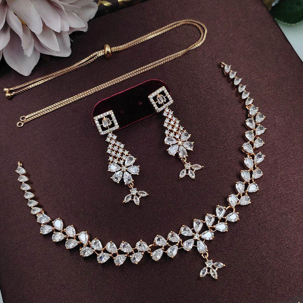 Aamrapali American Daimond Necklace Set