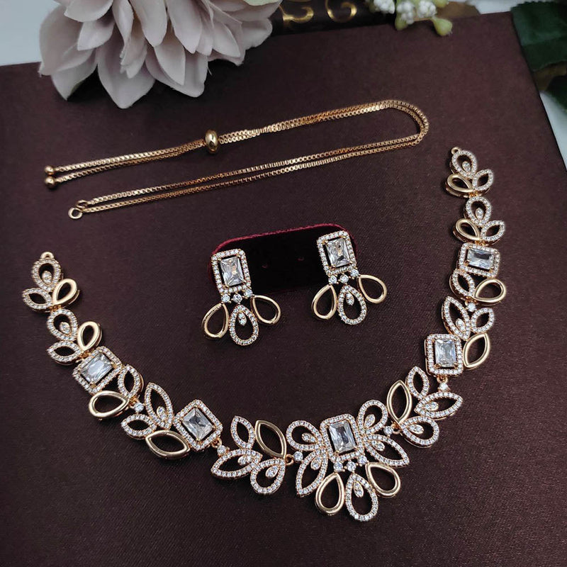 Aamrapali American Daimond Necklace Set