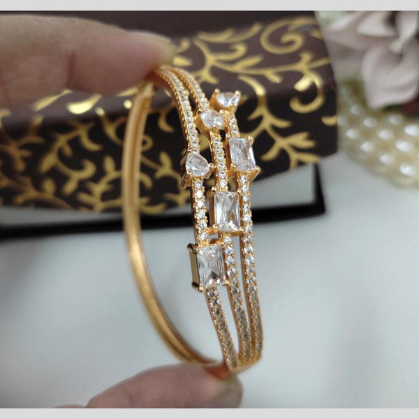 Aamrapali  Gold Plated  American Daimond Bracelet