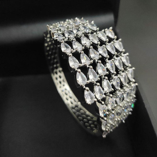 Aamrapali  Silver Plated American Diamond Bracelet