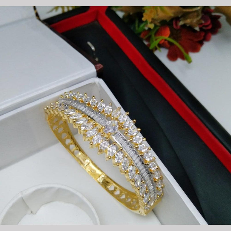 Aamrapali  Gold Plated American Diamond Bracelet