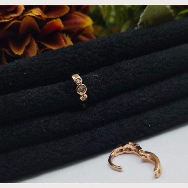 Aamrapali Rose Gold Plated Stud Earrings