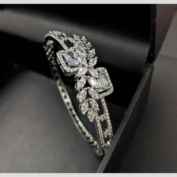 Aamrapali Silver Plated American Diamond  Bracelet