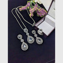 Aamrapali Elegant American Diamonds Chain Pendant Set