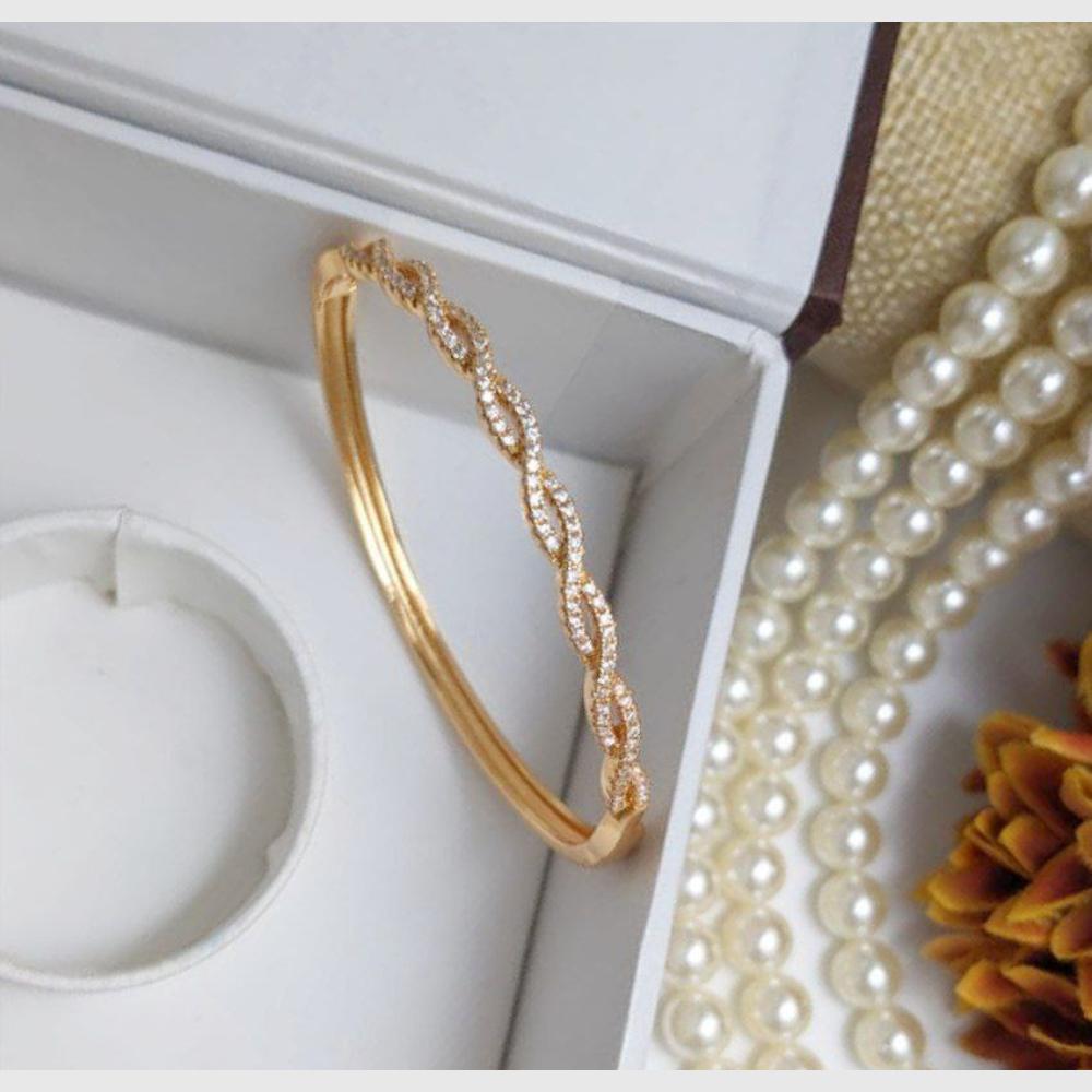 Aamrapali Gold Plated Austrian Stone Bracelet