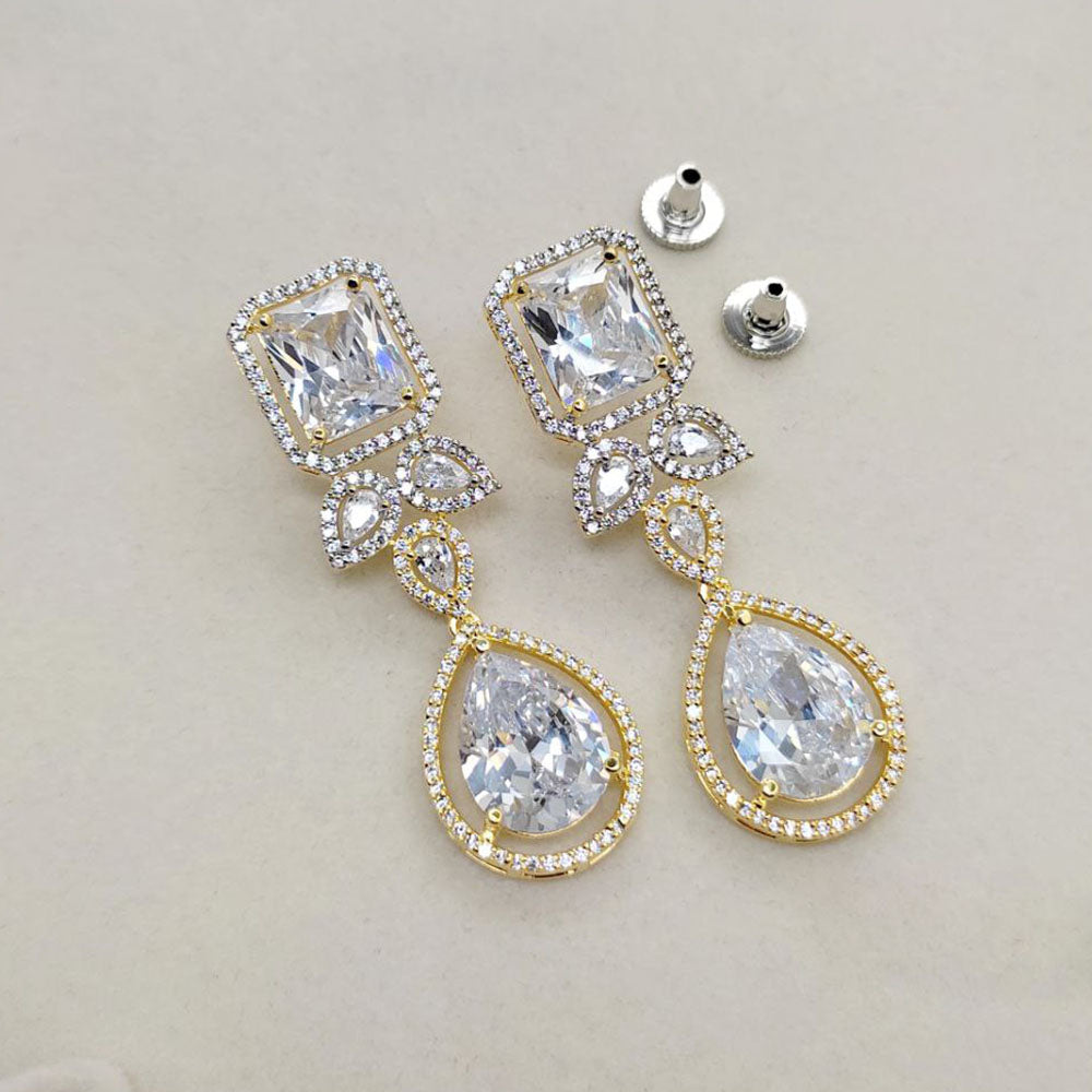 Aamrapali American Diamonds Dangler Earrings