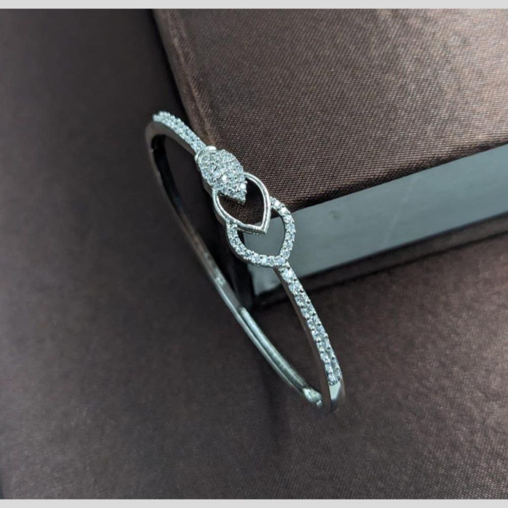 Aamrapali Silver Plated Austrian Stone Bracelet