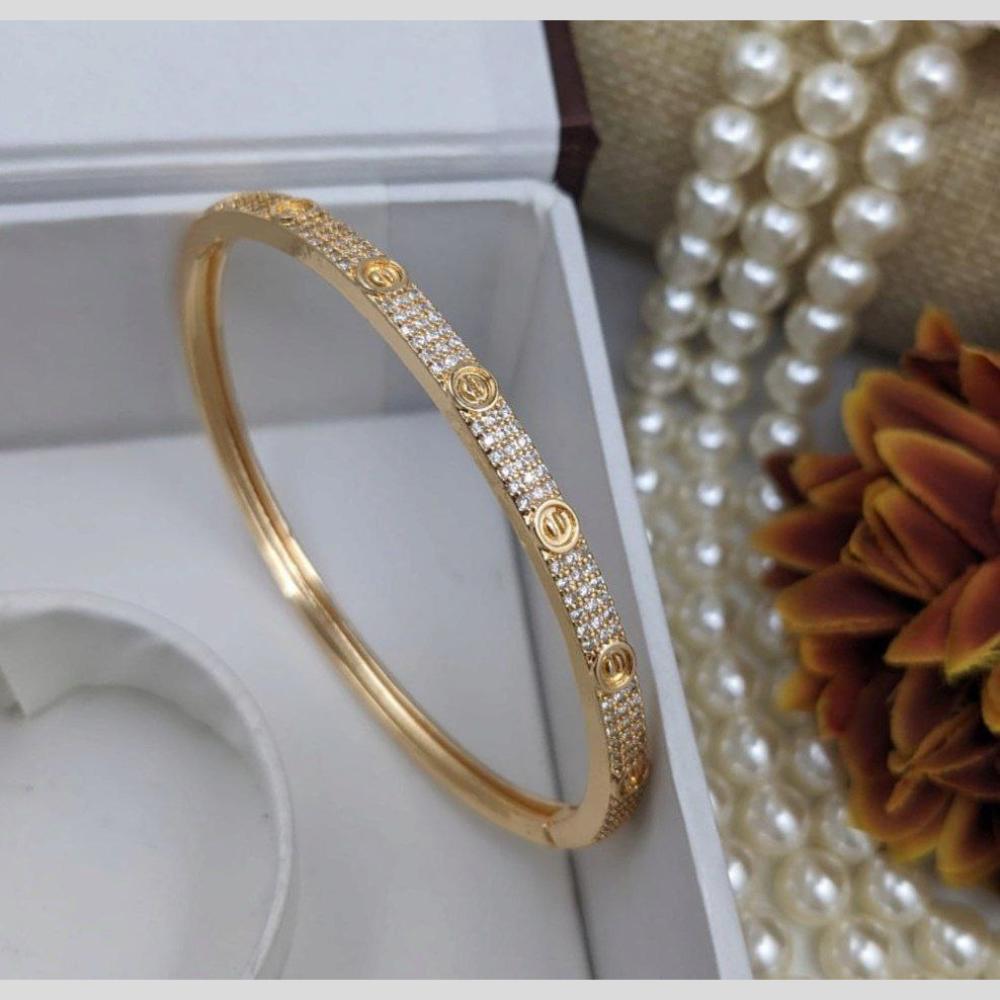 Aamrapali Gold Plated Austrian Stone Bracelet