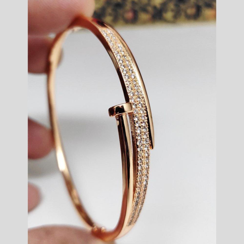 Aamrapali Gold Plated Austrian Stone Bracelet