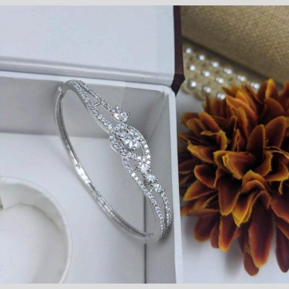Aamrapali Silver Plated American Daimonds Bracelet