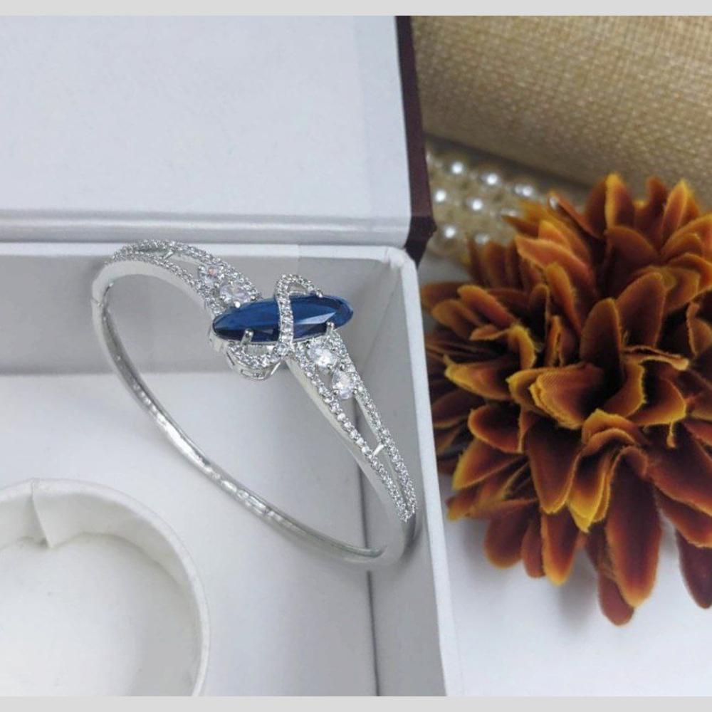 Aamrapali Silver Plated American Daimonds Bracelet
