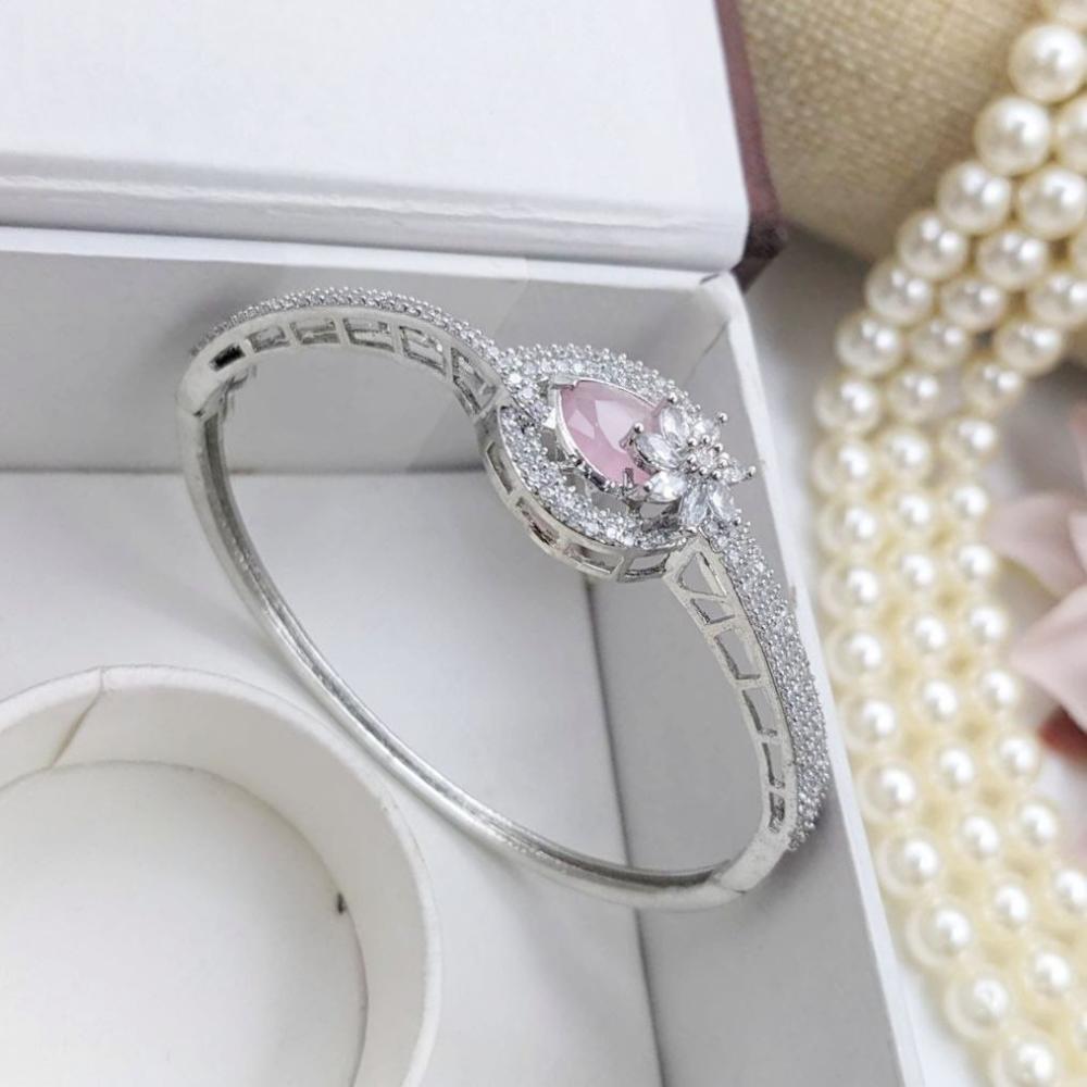 Aamrapali Silver Plated American Daimonds Bracelet