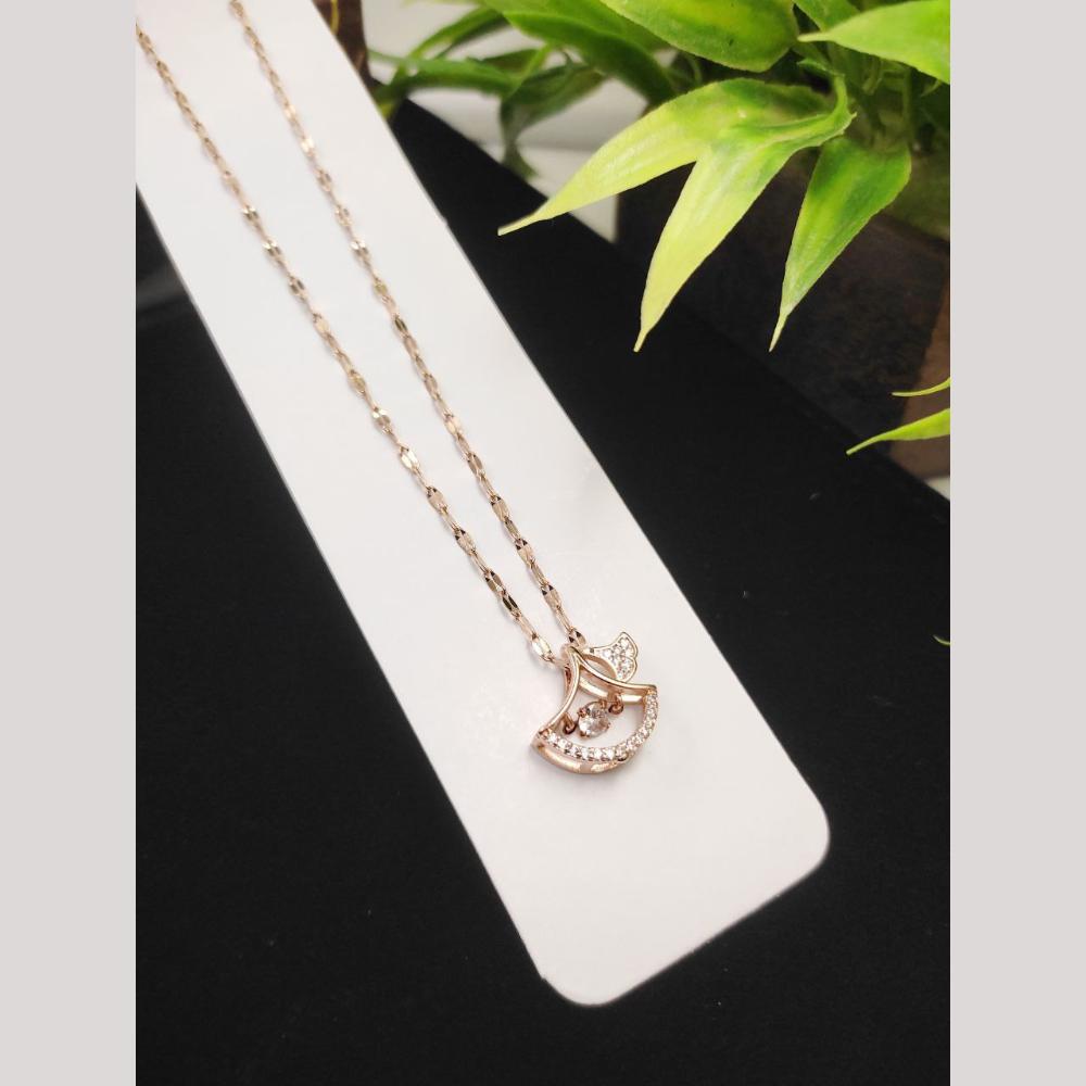 Aamrapali Twilight Shine Austrian Stone Chain Pendent