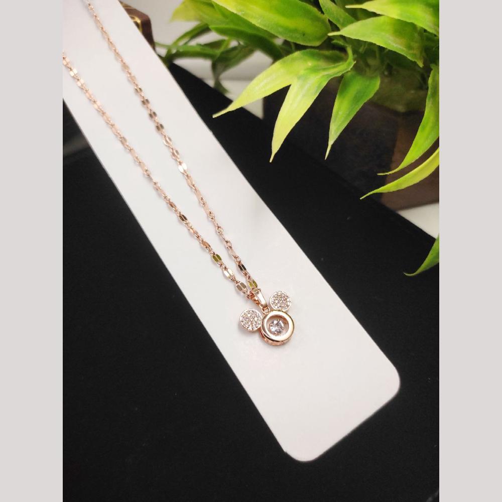 Aamrapali Twilight Shine Austrian Stone Chain Pendent