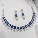  Aamrapali Timeless Spark American Diamond Necklace Set 
